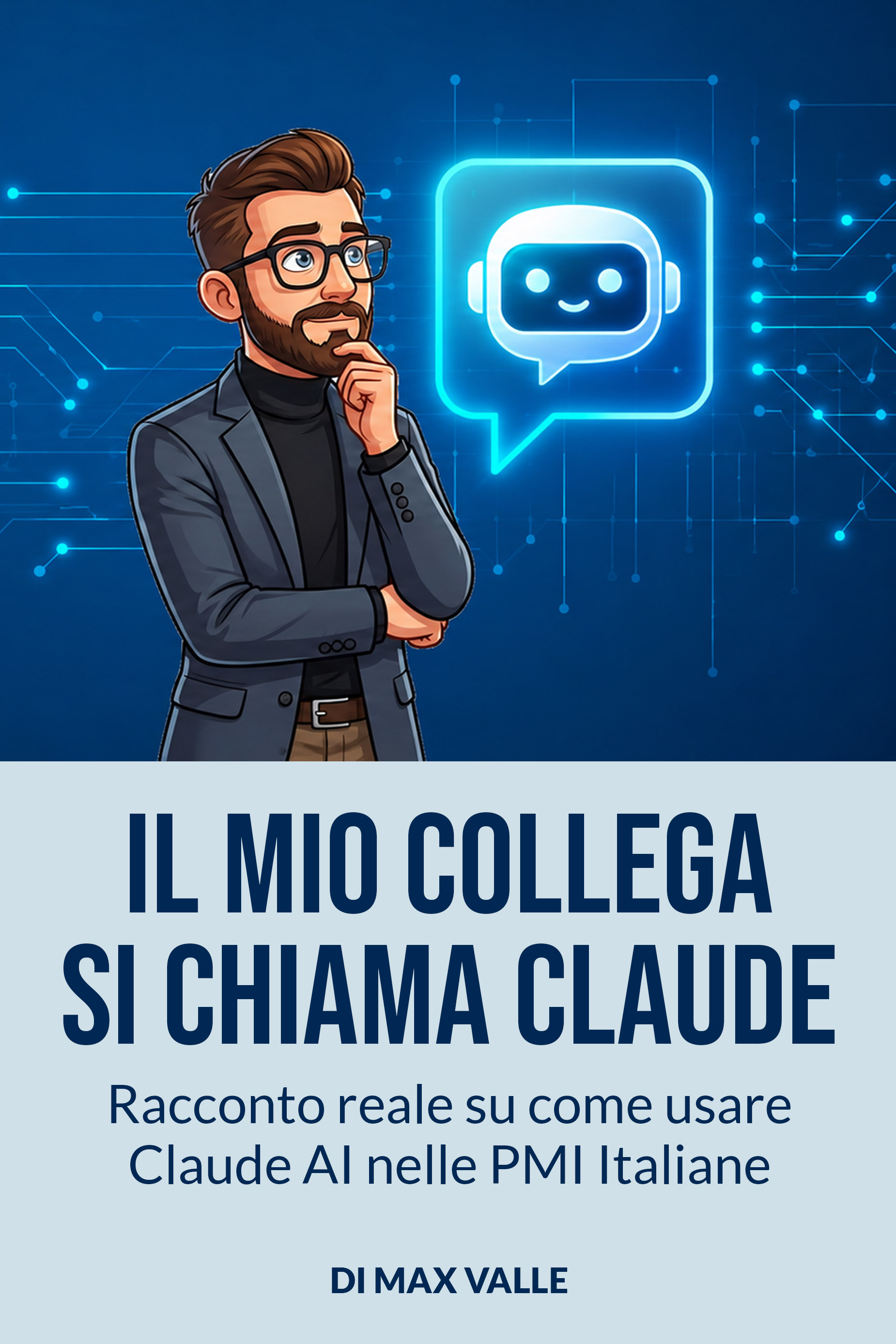 Copertina del libro Il mio collega si chiama Claude di Max Valle